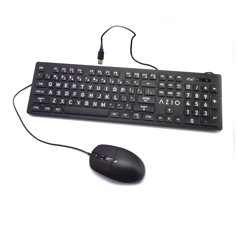 Conjunto de teclado e mouse com fio para jogos E-Sports