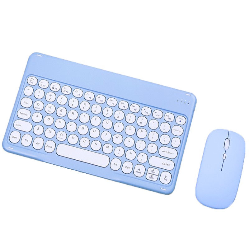 Conjunto leve de teclado e mouse sem fio