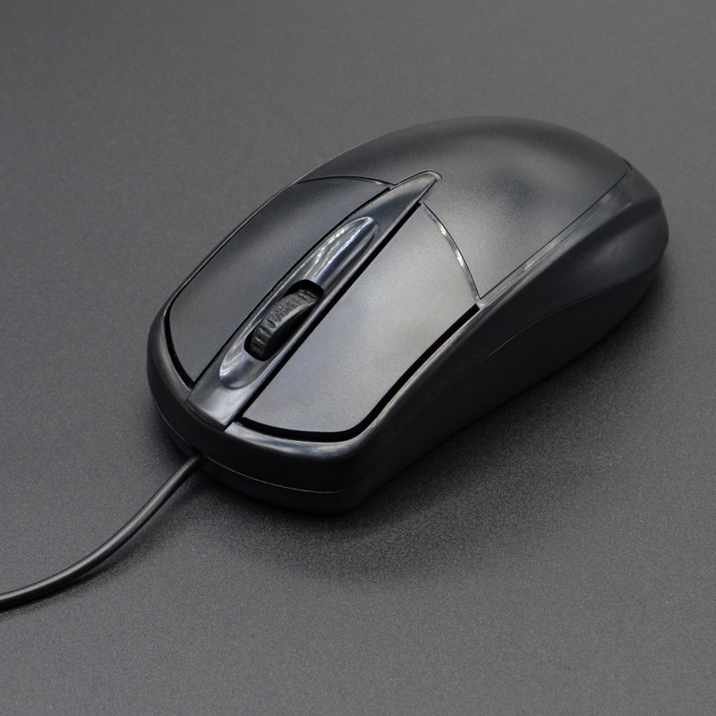 Mouse com fio de escritório